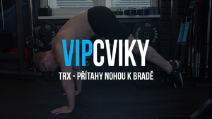 TRX - PŘÍTAHY NOHOU K BRADĚ