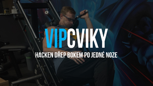 HACKEN DŘEP BOKEM PO JEDNÉ NOZE