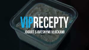 JOGURT S OVESNÝMI VLOČKAMI