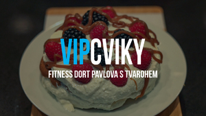 DORT PAVLOVA S TVAROHEM (Fitness varianta)