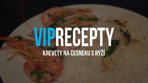 KREVETY NA ČESNEKU S RÝŽÍ