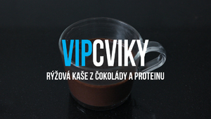 RÝŽOVÁ KAŠE Z ČOKOLÁDY A PROTEINU