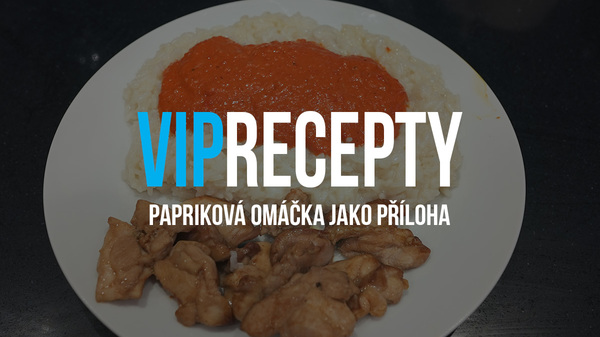 PAPRIKOVÁ OMÁČKA NA PŘÍLOHU